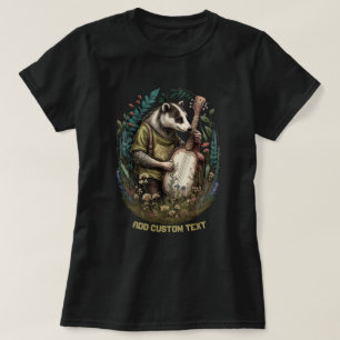 可愛いバ遊デガーの好きバンジョー Tシャツ