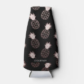 可愛いパイナップルパターン ボトルクーラー (正面)
