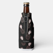 可愛いパイナップルパターン ボトルクーラー (ボトル裏面)