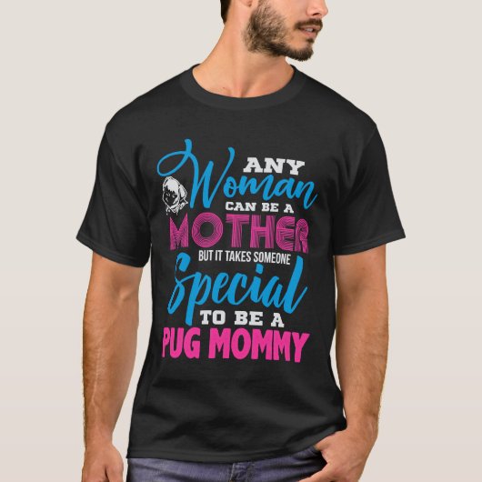 可愛いパグママ 犬のママギフトのアイデア エッセンシャル 35 Tシャツ (正面)