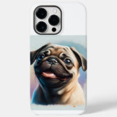 可愛いパグ犬の携帯ケース Case-Mate iPhoneケース (裏面)