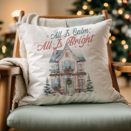 可愛いパステルすべて穏やかで、すべて明るいクリスマス クッション