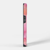 可愛いパステルピンクのスマホケース - 美しいデザイン iPhoneケース (右側面)