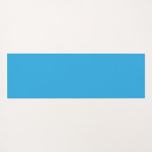 可愛いパターカラフルンミニマルデザイン・モノグラム ヨガマット (裏面(横))