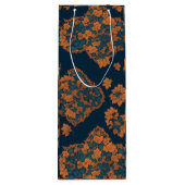 可愛いパターンハロウィーン抱き枕 ワインギフトバッグ (裏面)