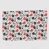 可愛いパター日本のンデザインケースメイトiPhone Cas ゴルフタオル (横)