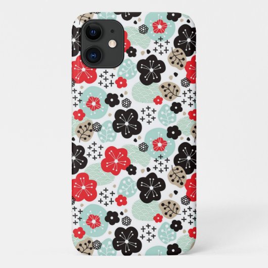 可愛いパター日本のンデザイン Case-Mate iPhoneケース (裏面)
