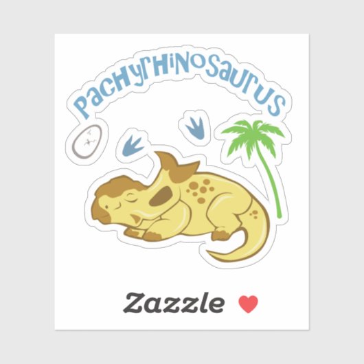 可愛いパチリノサウルス シール (シート)