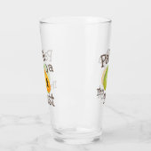 可愛いパパイヤフルーツパ最高のンプおもしろいンパパ タンブラーグラス (左)