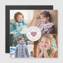 可愛いパパ愛するハート写真