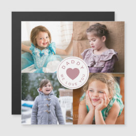 可愛いパパ愛するハート写真