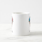 可愛いパラシュート付きカラフルパラシュート コーヒーマグカップ (中央)