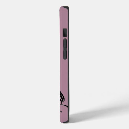 可愛いパンク漫画の女の子キラキラした明るい10代の子供 Case-Mate iPhoneケース (裏面 / 左)