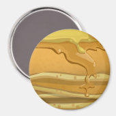 可愛いパンケーキとメープルシロップ マグネット (正面/裏面)