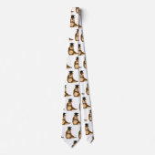 可愛いパンゴリン卒業漫画 ネクタイ (正面)