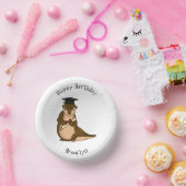 可愛いパンゴリン卒業漫画 ペーパーボウル (パーティー)