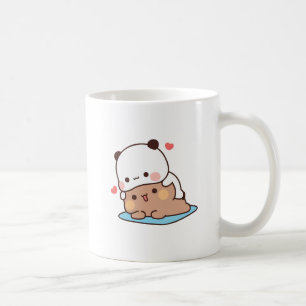 可愛いパンダのカップルhugin、bubuとdudu愛 コーヒーマグカップ