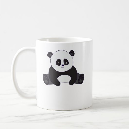 可愛いパンダコーヒーマグ – スタイルでsip! コーヒーマグカップ (左)