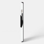 可愛いパンダベア顔カスタマイズ iPhoneケース (左側面)