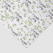 可愛いパンダ熊かわいいカブ竹の緑のデコパージュ 薄葉紙 (詳細)