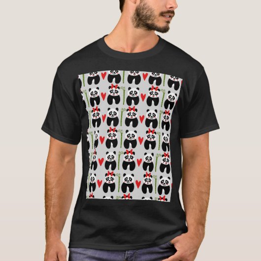 可愛いパンドラハート:子どものパターン Tシャツ (正面)