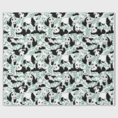 可愛いパンド葉ス ラッピングペーパー (フラット)