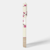 可愛いパーソナライズされたみすぼらしいシックなフローラウッドモノグラム Case-Mate iPhoneケース (裏面 / 右)