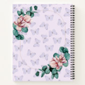 可愛いパーソナライズされたスパイラルノート ノートブック (裏面)