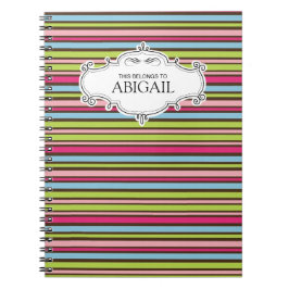 可愛いパーソナライズされたスパイラル綴じノート ノートブック