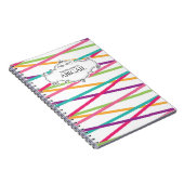 可愛いパーソナライズされたスパイラル綴じノート ノートブック (右側)