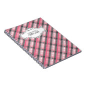 可愛いパーソナライズされたスパイラル綴じノート ノートブック (右側)