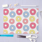 可愛いパーソナライズされたドーナツ屋 薄葉紙 (クラフト)