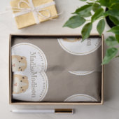 可愛いパーソナライズされたハムスターパターン誕生日パーティー 薄葉紙 (ギフト)