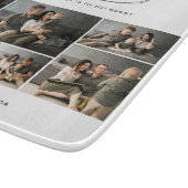 可愛いパーソナライズされた母の日の家族写真 カッティングボード (角)