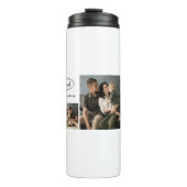 可愛いパーソナライズされた母の日の家族写真 タンブラー (正面)