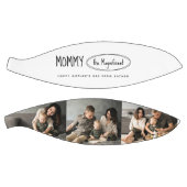 可愛いパーソナライズされた母の日の家族写真 バスケットボール (パネル)