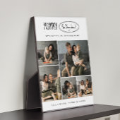 可愛いパーソナライズされた母の日の家族写真 フォトプラーク