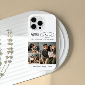 可愛いパーソナライズされた母の日の家族写真 Case-Mate iPhoneケース