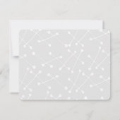 可愛いパーソナライズされた青い恐竜のノートカード ノートカード (裏面)