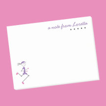 可愛いパーソナライズドランニングレディ名前をカスタムするテンプレート