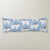 可愛いパーソンジャック・ラッセル・テリアードッグ ボディピロー (裏面)