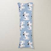 可愛いパーソンジャック・ラッセル・テリアードッグ ボディピロー (正面縦)