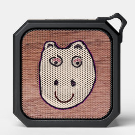 可愛いヒッポフェイクウッドBluetoothスピーカー