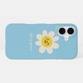 可愛いヒマワリのiPhone 16ケース iPhone 16ケース (裏面横)