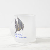 可愛いヒメバマズ フロストグラスマグカップ (正面左)