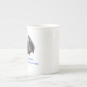 可愛いヒメバマズ ボーンチャイナマグカップ (正面)