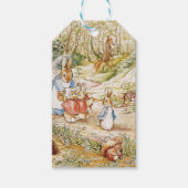 可愛いビアトリックス・ポッター・ピーター&フレンズ ギフトタグ (正面)