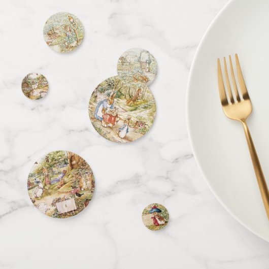 可愛いビアトリックス・ポッター・ピーター&フレンズ コンフェッティ (グループ)