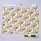 可愛いビコンフリーズ紙背景 薄葉紙 (クラフト)