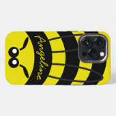 可愛いビーのカスタマイズ iPhoneケース (裏面横)